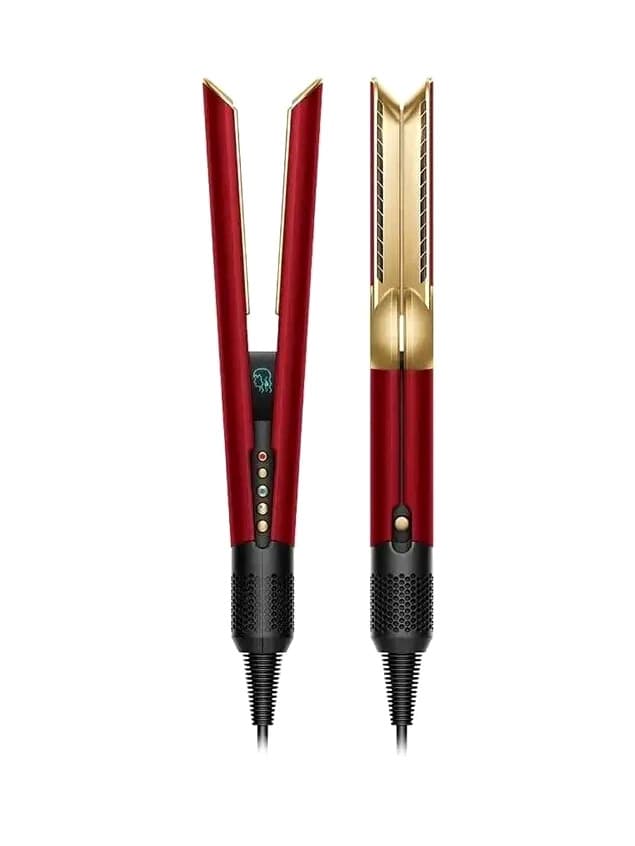 Фен и выпрямитель для волос Dyson Airstrait HT01 Red Velvet / Gold